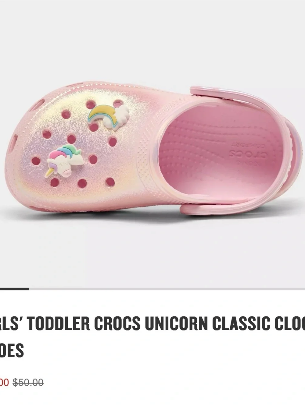 CROCS light pink